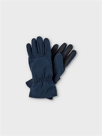 NAME IT Softshell Handsker Alfa Dark Sapphire